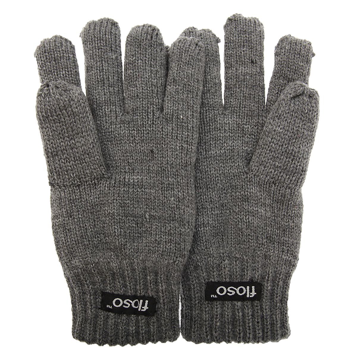 Cooraby Lot de 2 paires de gants dhiver en polaire pour enfant 