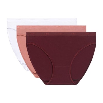 Pack of 3 Ecodim Knickers in Cotton DIM
