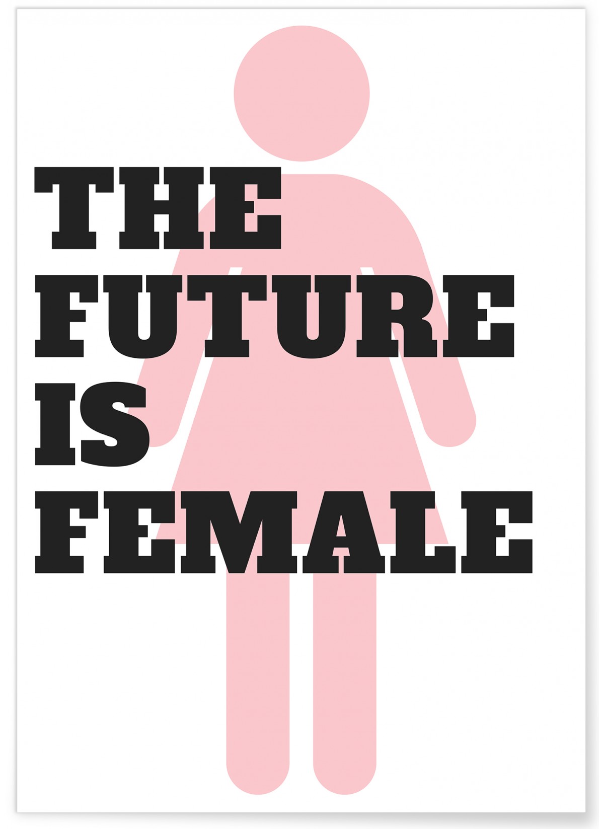 Affiche The future is Female, L'AFFICHERIE