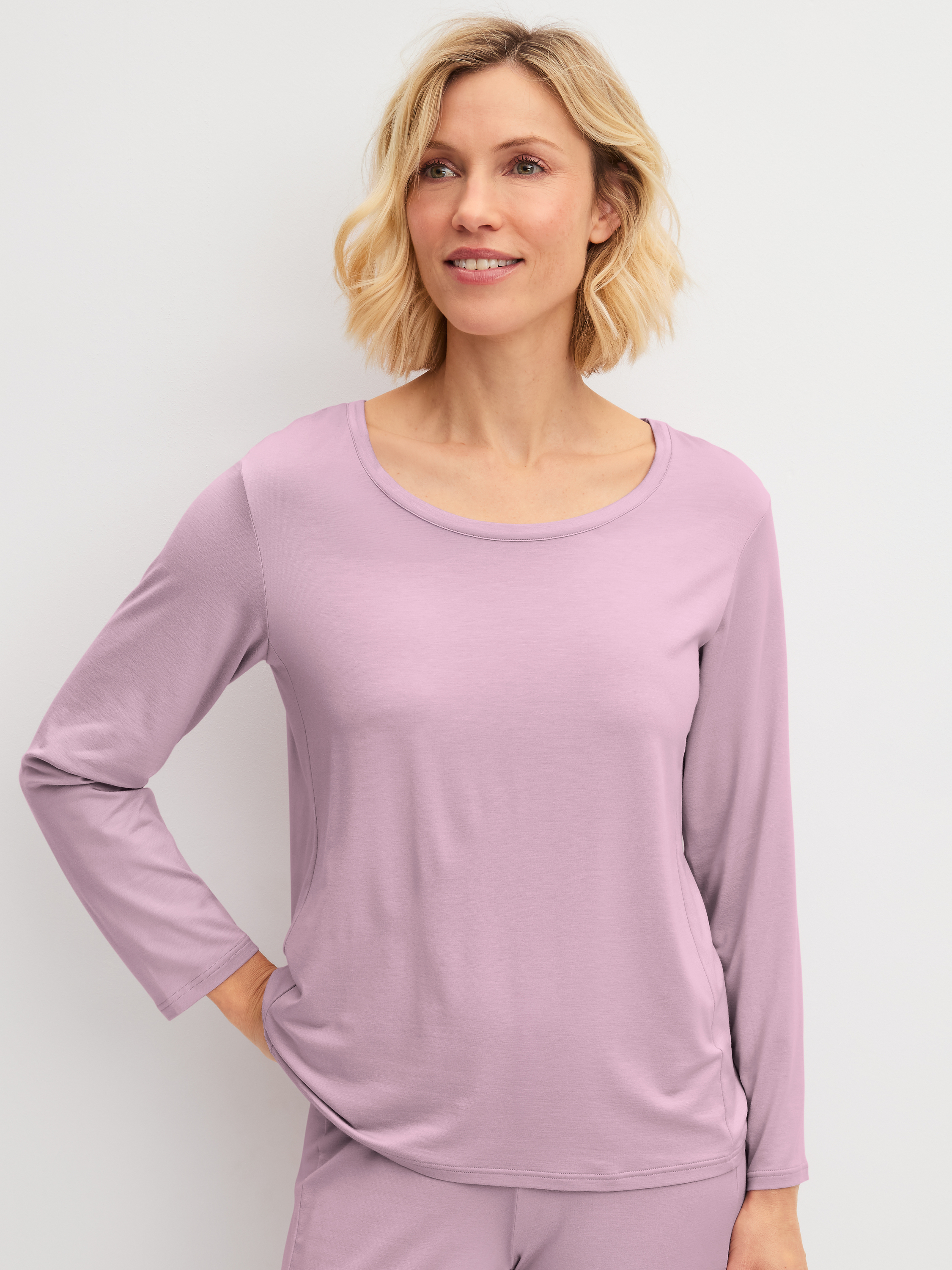 T-shirt à manches longues manches longues Modal DEEPSLEEPWEAR BALANCING, CALIDA