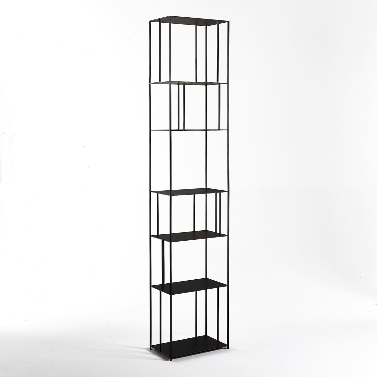 Product photograph of Parallel Xl Metal Bookcase H240cm from La Redoute UK