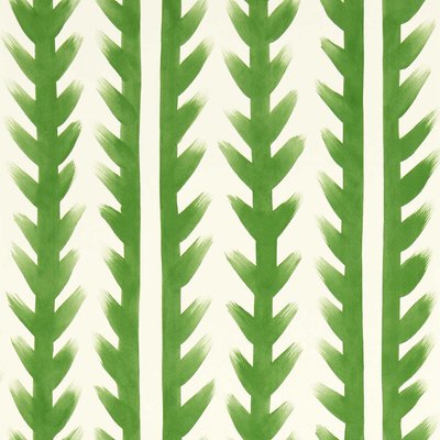 Sticky Grass Emerald Wallpaper HARLEQUIN X SOPHIE ROBINSON