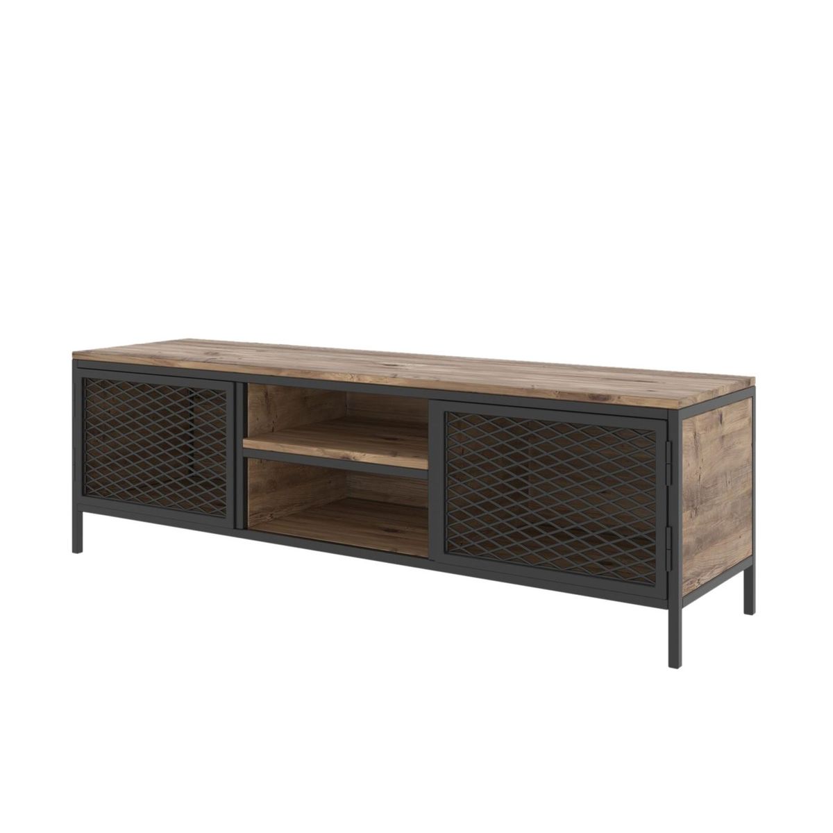 meuble tv design industriel zeno