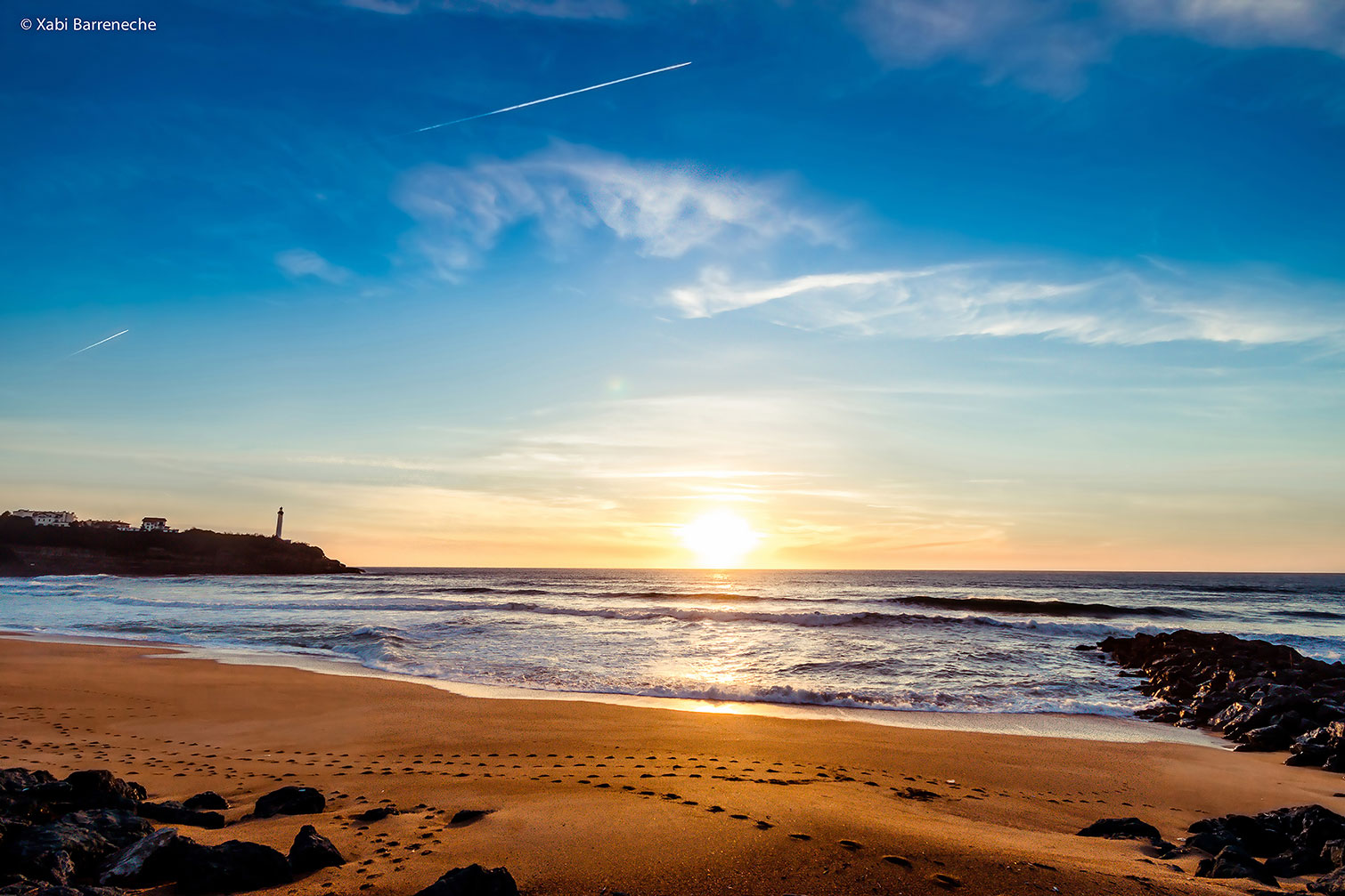 Tableau paysage ocean anglet vvf, HEXOA