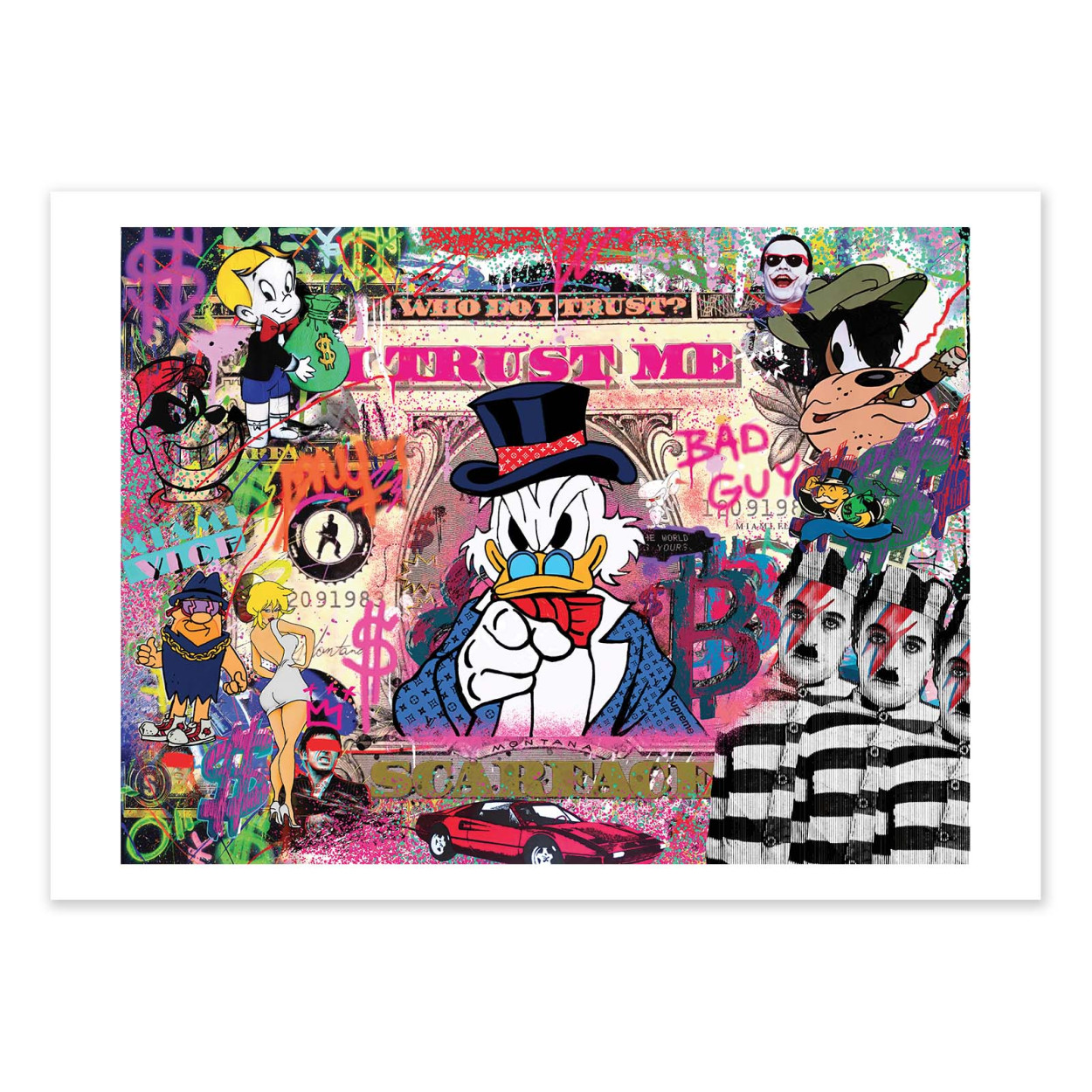Affiche d'art - Bad - Mr Pablo Costa, WALL EDITIONS