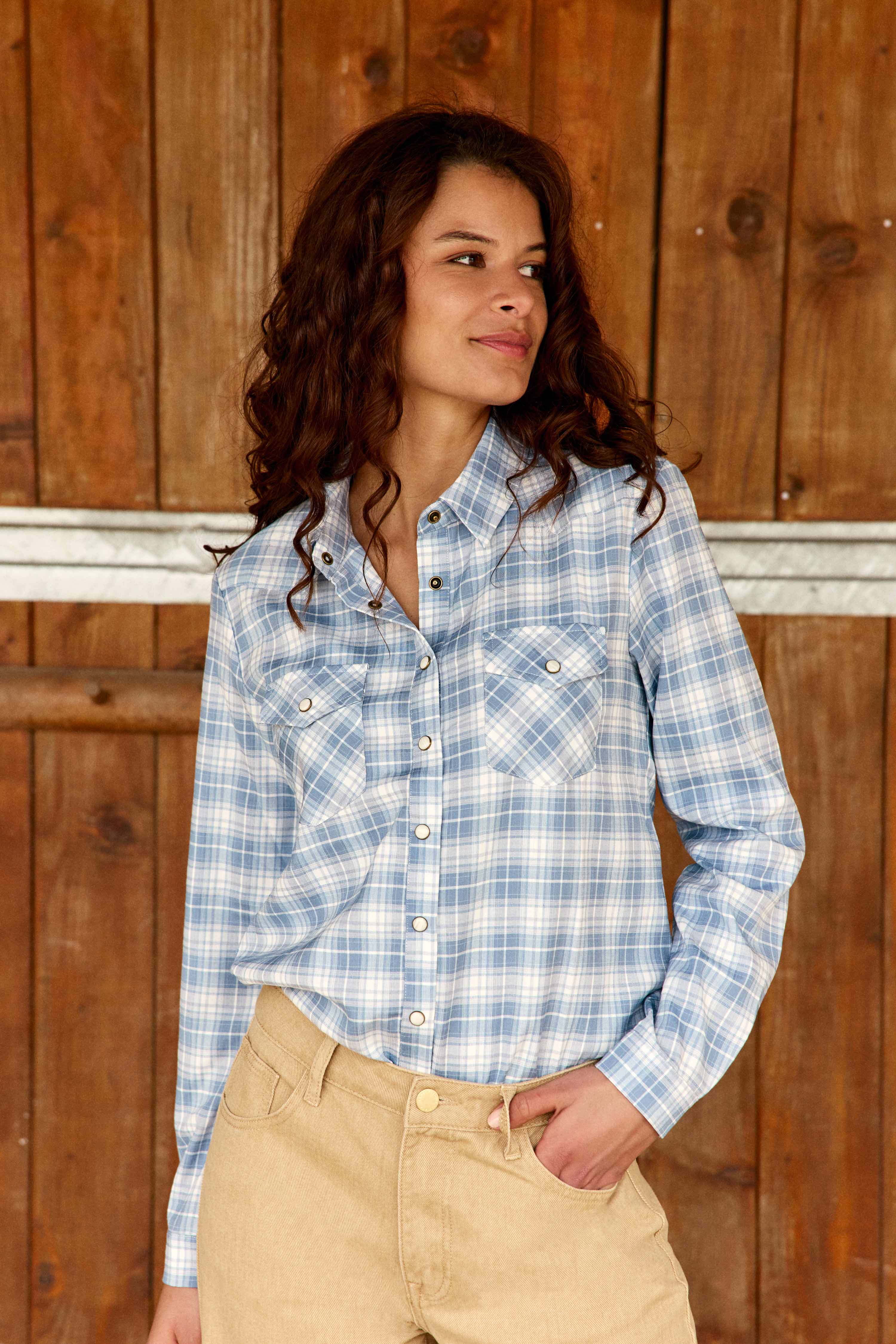 Chemise imprimé à carreaux CLAU, LA PETITE ETOILE