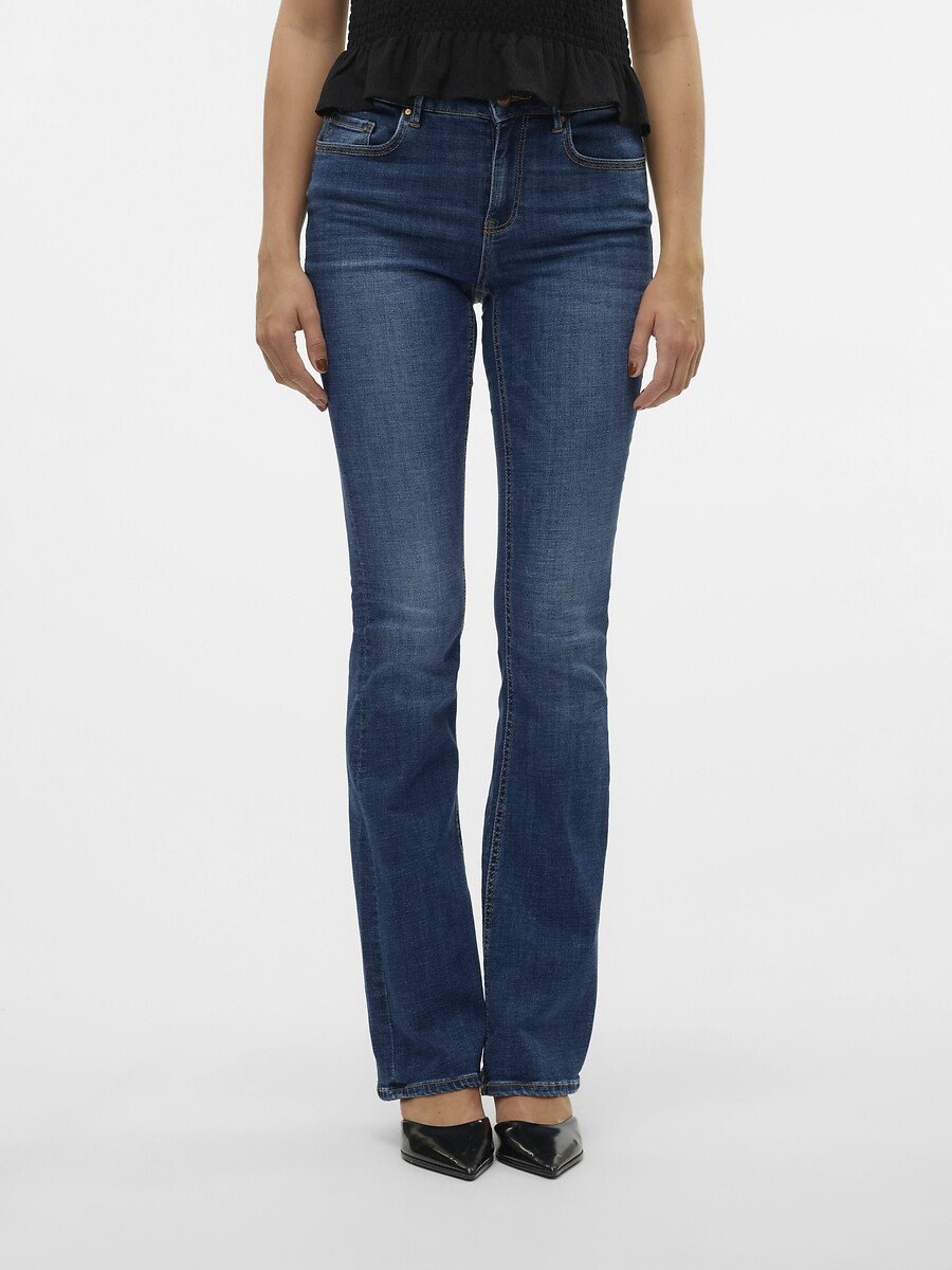 Flare jeans, standaard taille, VERO MODA