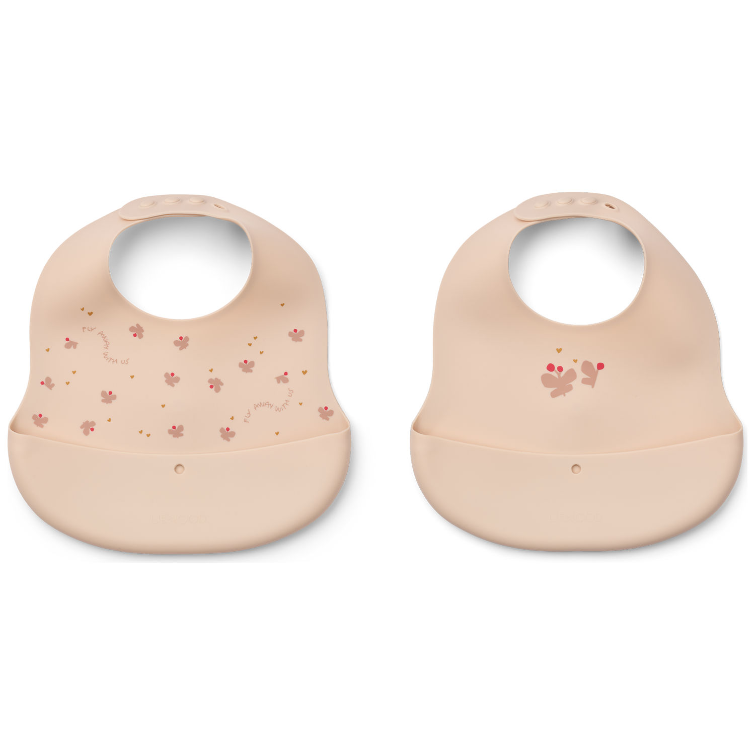 Lot de 2 bavoirs Ember, LIEWOOD