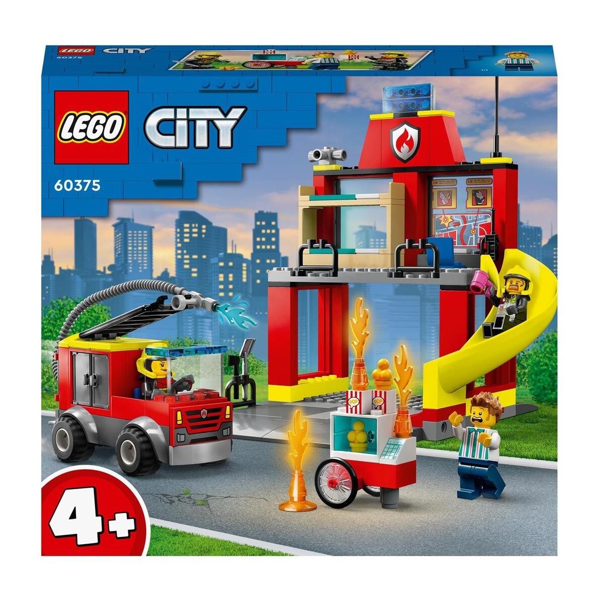 LEGO® City L'intervention des pompiers au restaurant d…