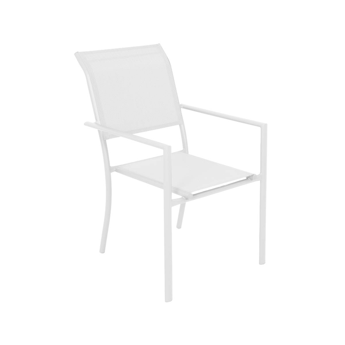 Lot de 2 chaises de jardin en aluminium ILONA, MADE IN MEUBLES