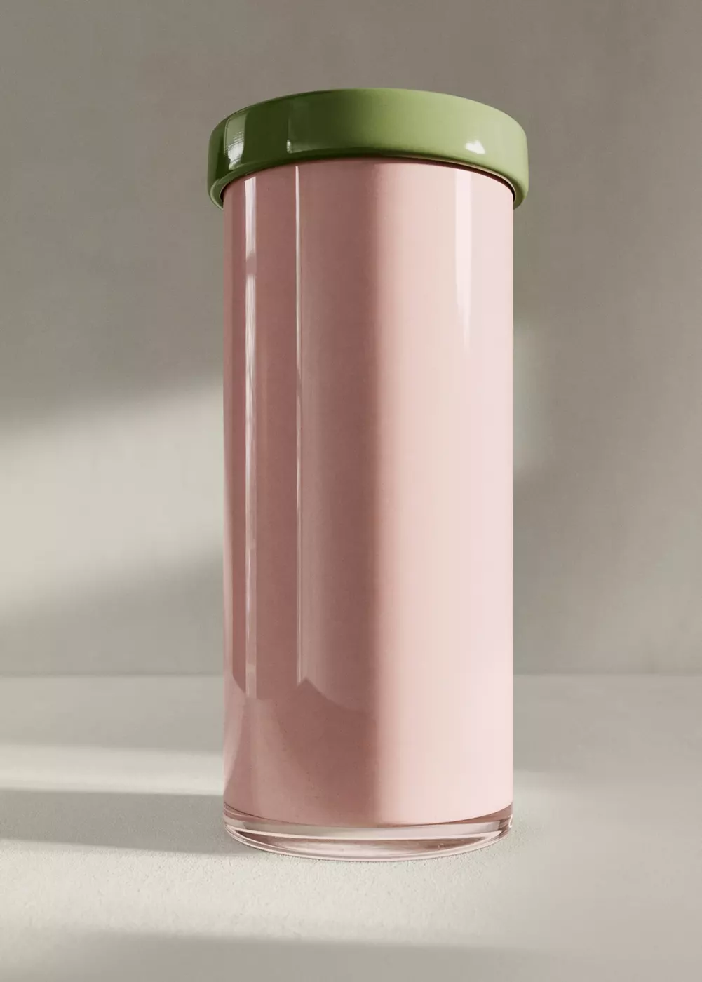 Vase 100 % cristal bicolore, MANGO HOME