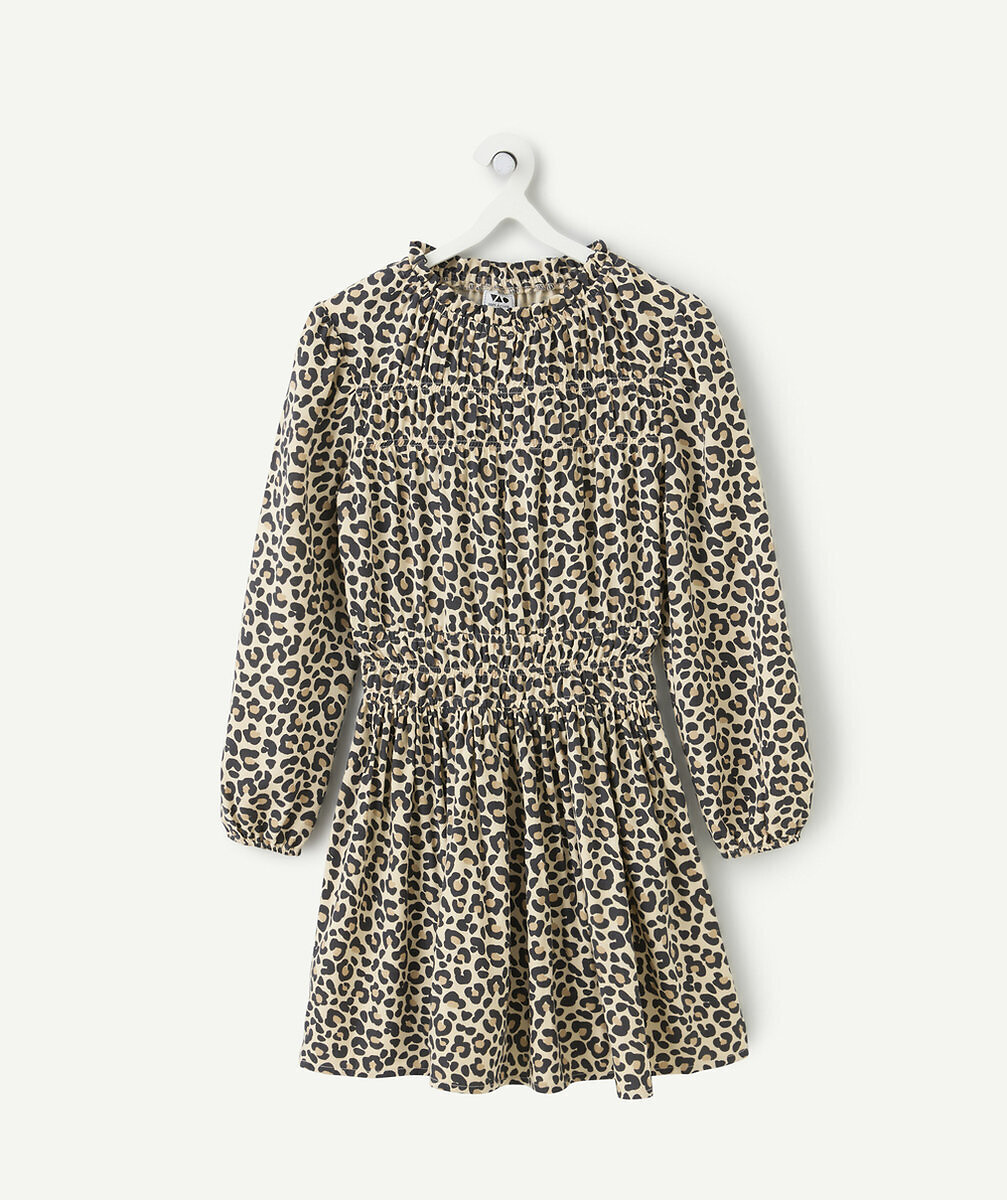 Robe manches longues, imprimé léopard, TAPE A L'OEIL