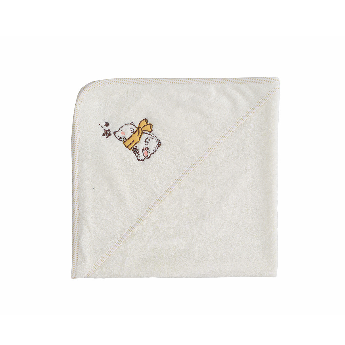 Cape de bain bébé OURS POLAIRE, SENSEI MAISON
