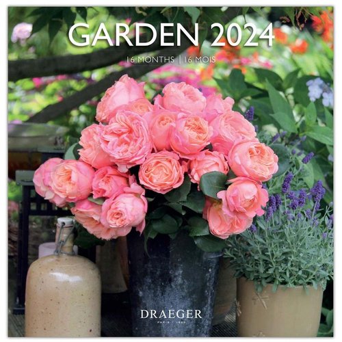 Agenda De Poche 2024 - Draeger Paris - Jardins - Format : 11,5 x 16 cm