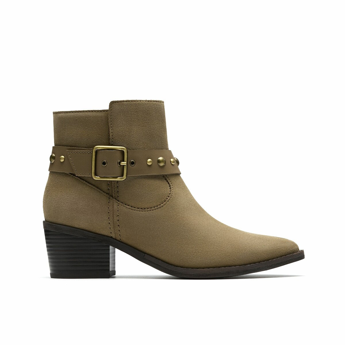 Morzine Suede Cowboy Boots, CLARKS