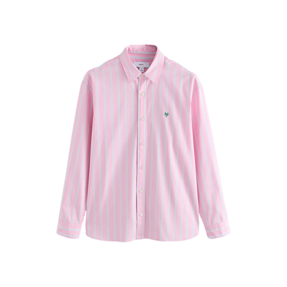 Chemise à manches longues en popeline rayée, NEXT