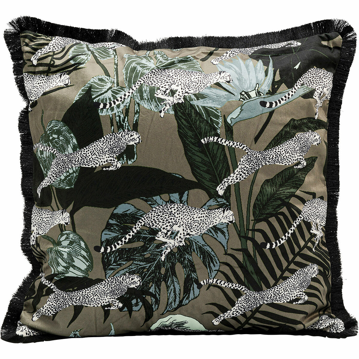 Kissen Jungle Leafs  45x45cm, KARE DESIGN