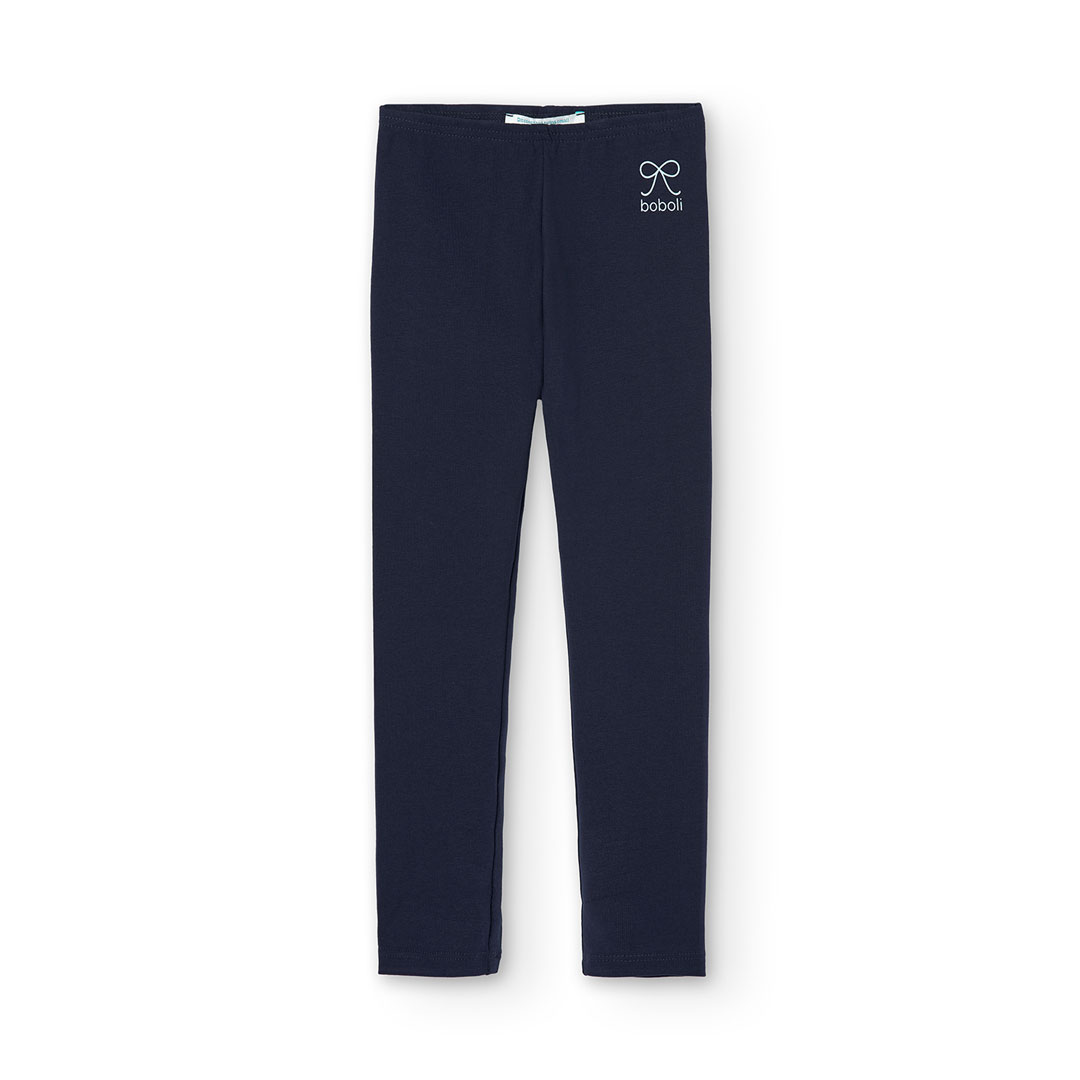Legging fille en maille avec noeud, BOBOLI