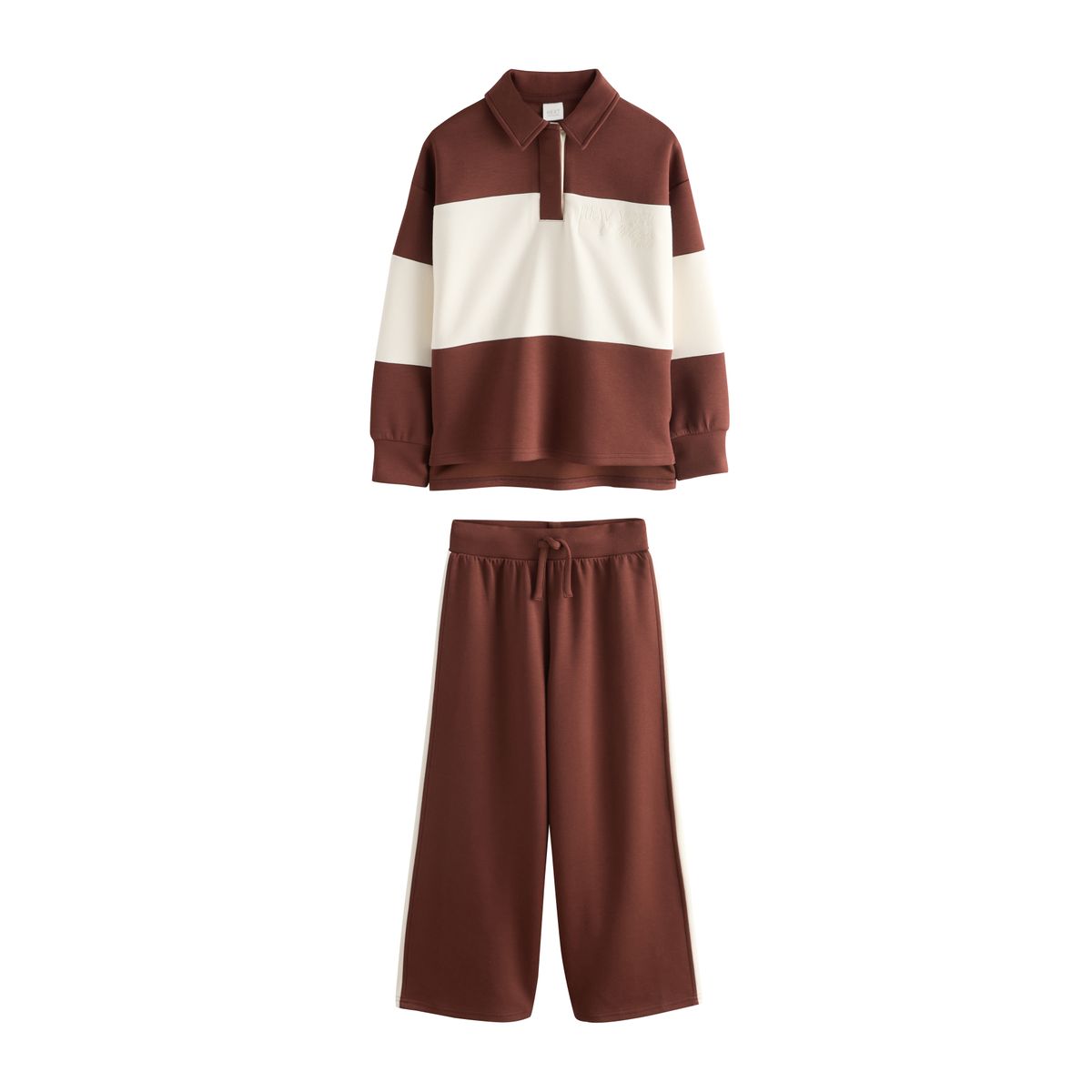 Haut style rugby et pantalon de jogging, NEXT