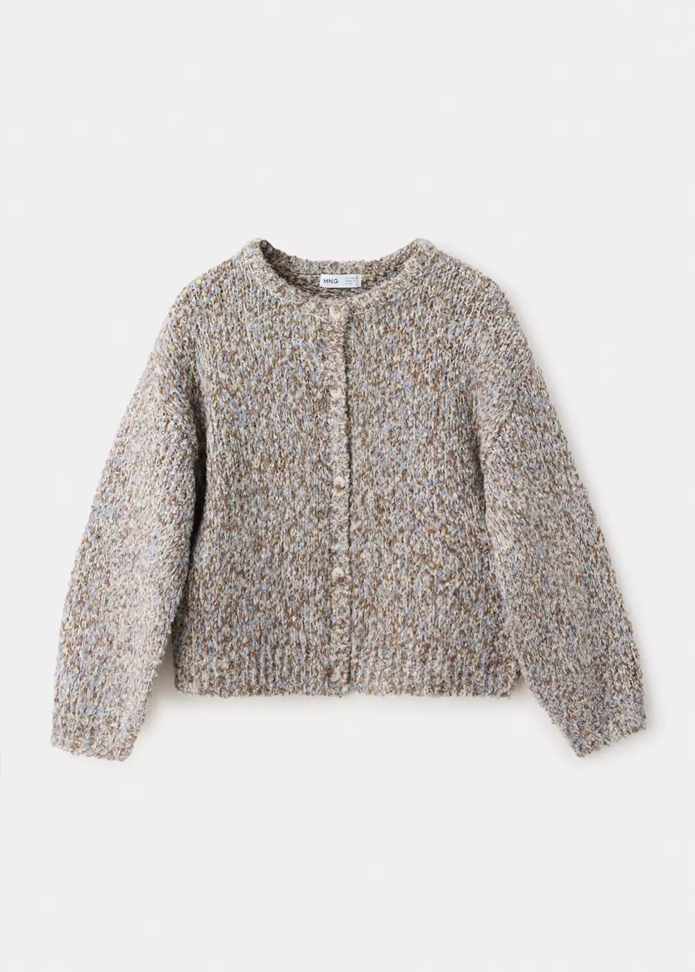 Cardigan jaspé boutons, MANGO BABY