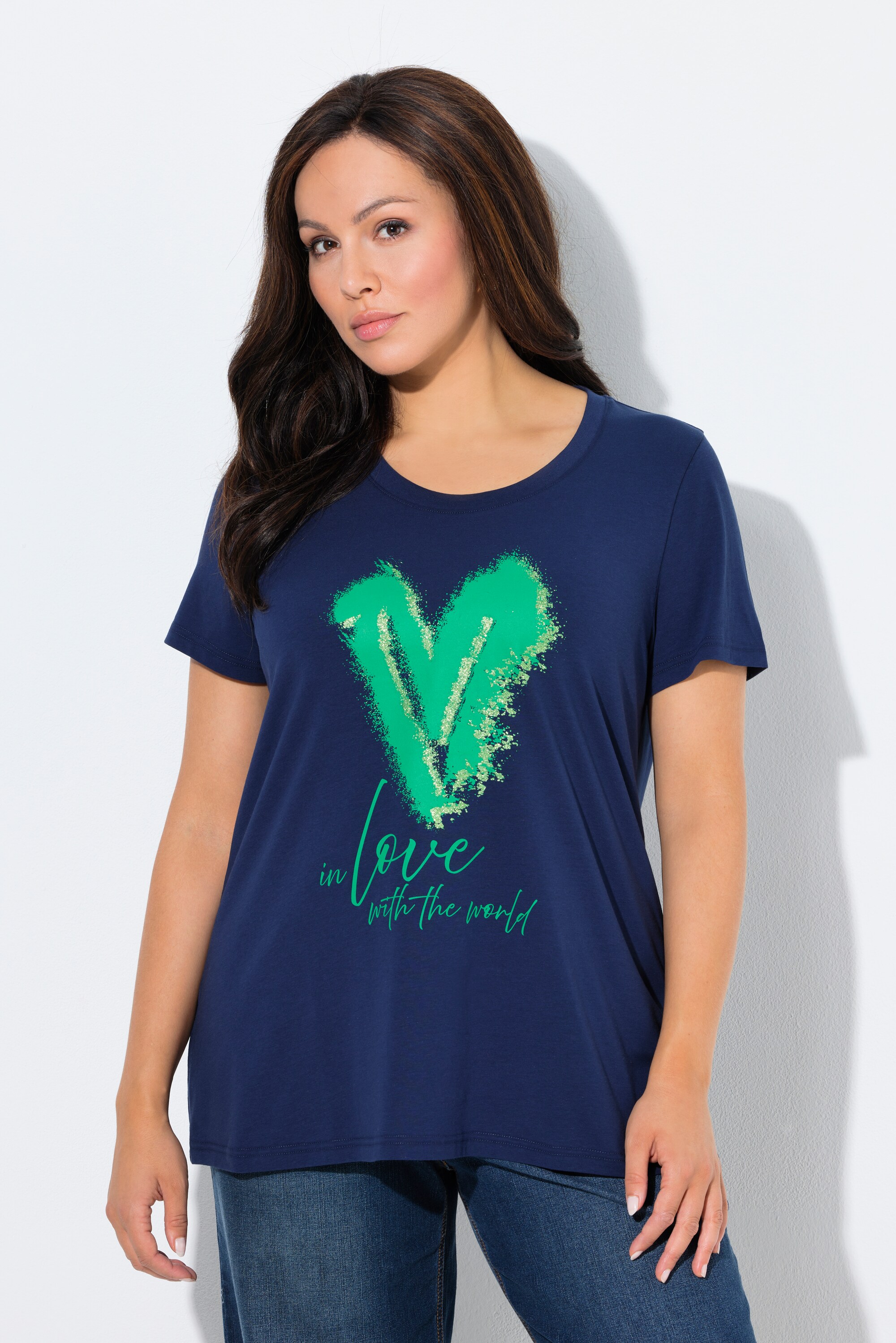 T-shirt motif cœur, ULLA POPKEN