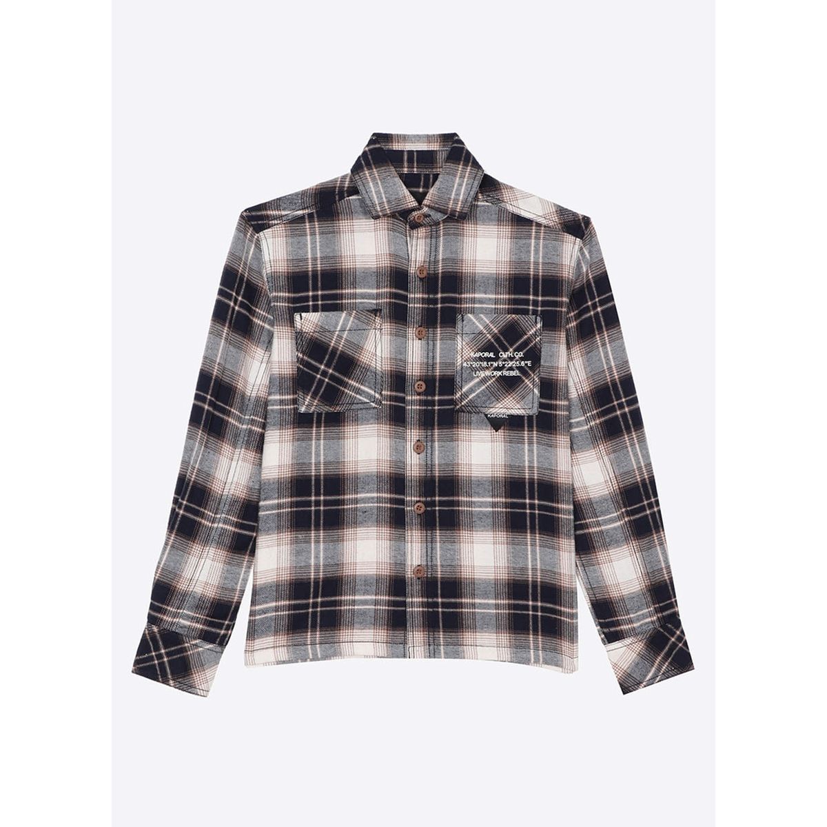 Chemise ado garçon kaporal top
