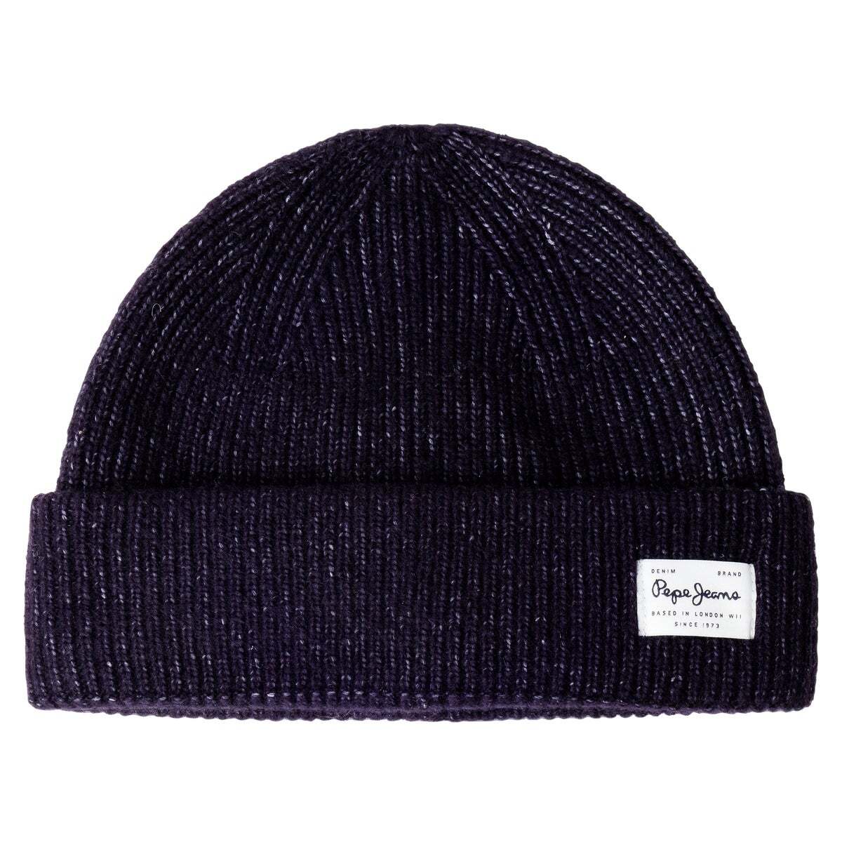 Bonnet Côtelé Avec Logo, PEPE JEANS