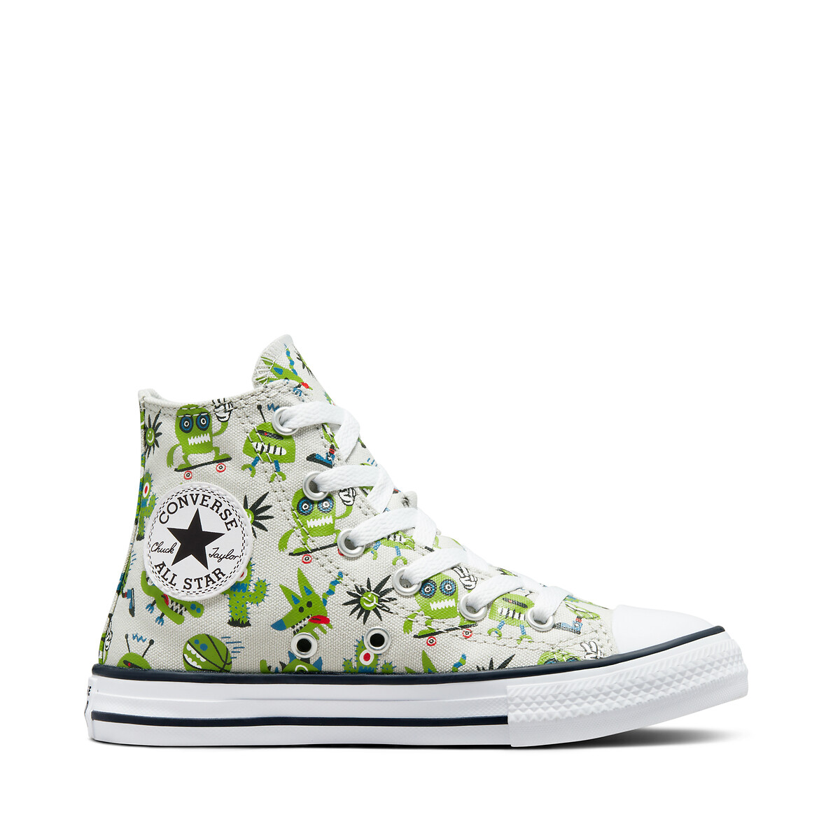 Kids taylor creature character canvas high top trainers hvid Converse Redoute