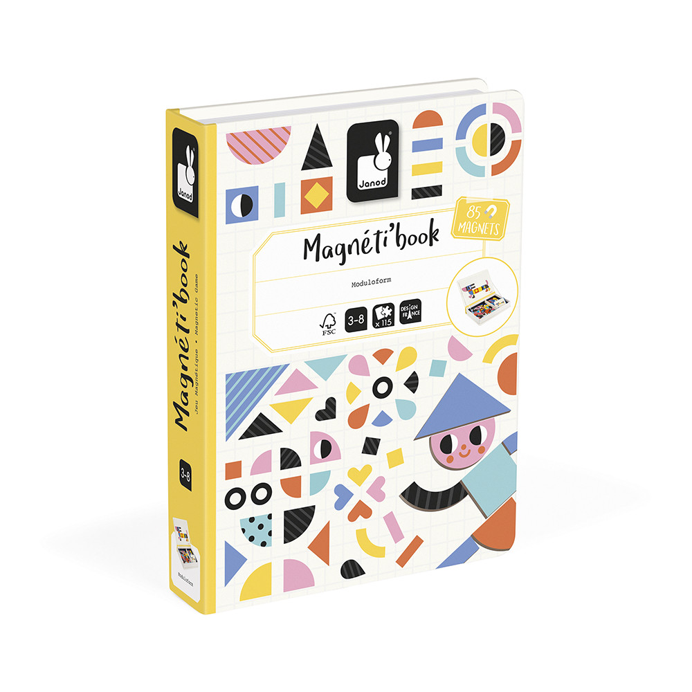 Jeu Éducatif Magnéti'book Moduloform, JANOD