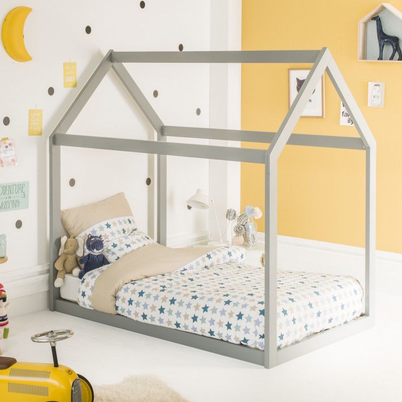 Lit Cabane Montessori Grand Bambin 90x190 - Chambre d'enfants - ETHIQ