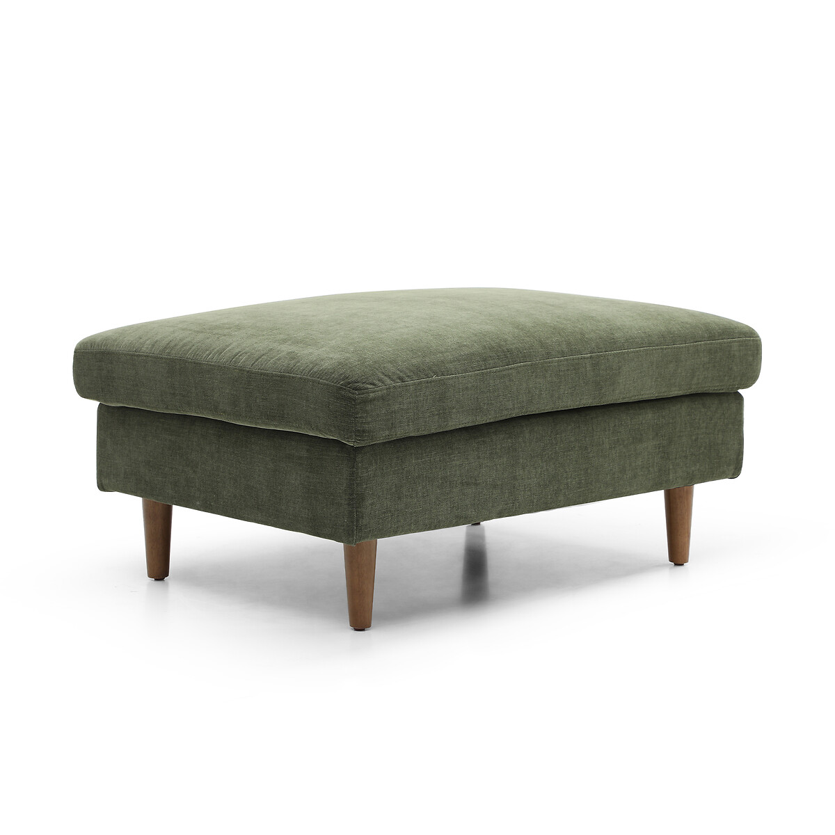 Sawyer Chenille Modular Footstool, SO'HOME