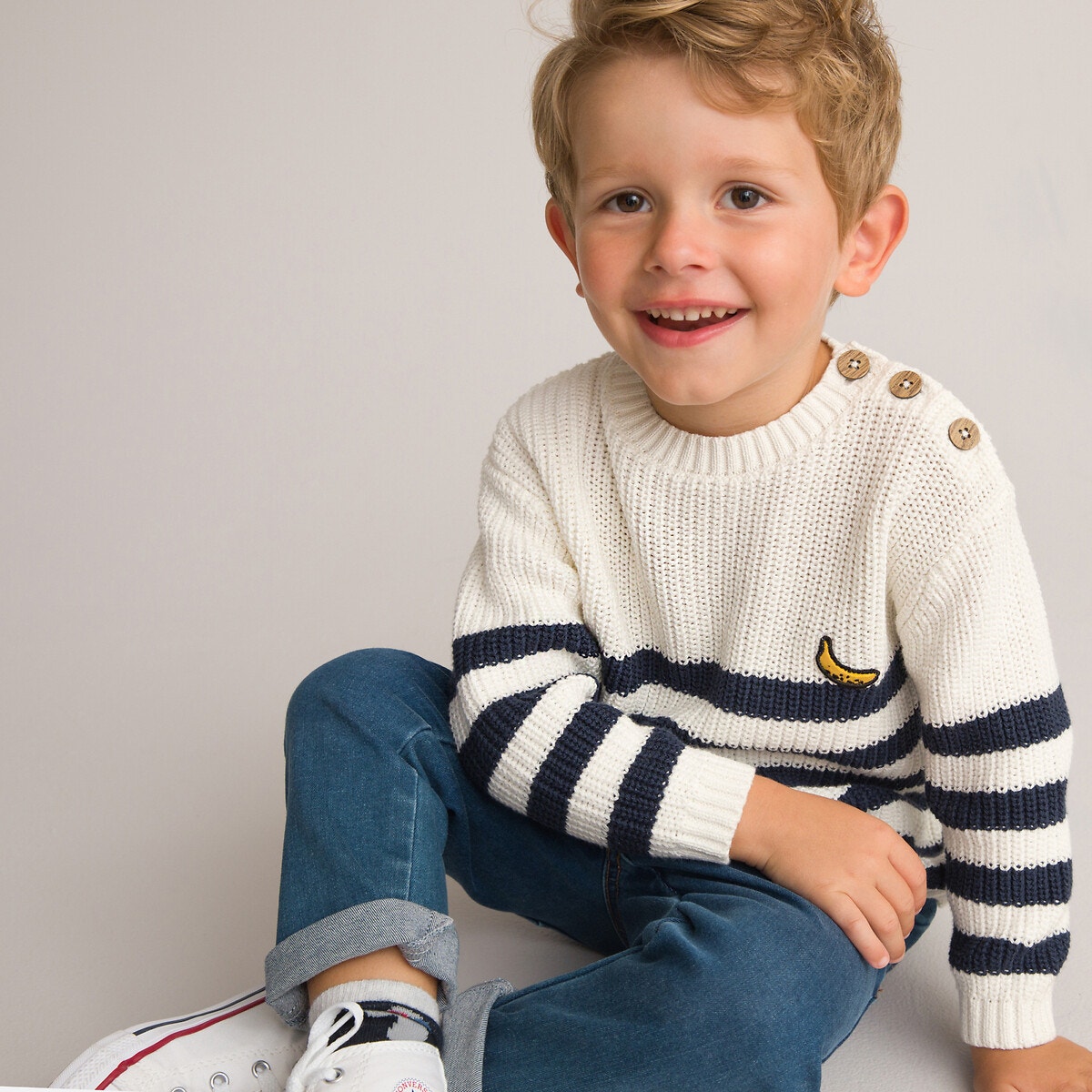 Pull garçon la best sale redoute