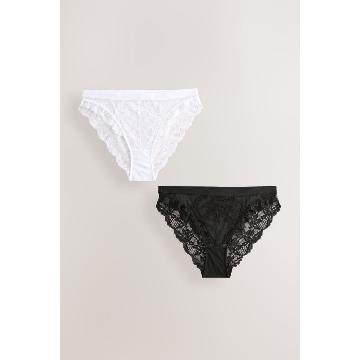 Slip en dentelle, lot de 2, NEXT