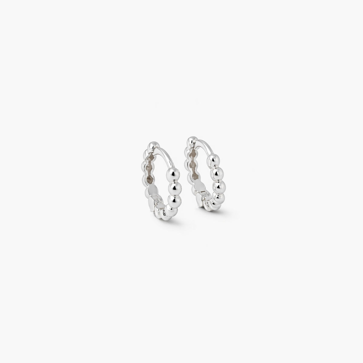 Petites créoles en argent garanti, BALABOOSTE
