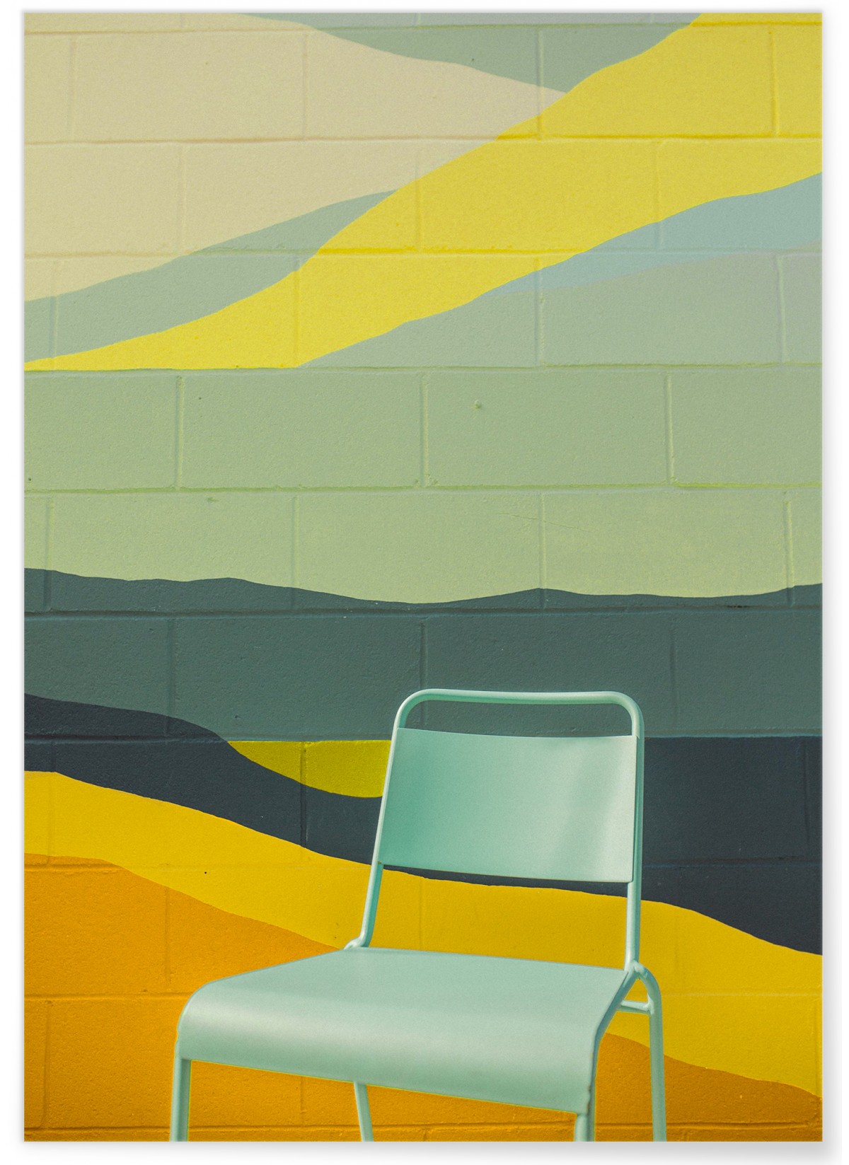 Affiche Colorful Wall, L'AFFICHERIE