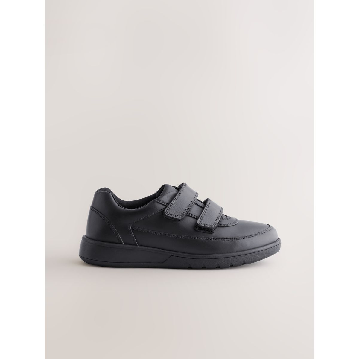 Chaussures en cuir à scratch et 2 brides, NEXT