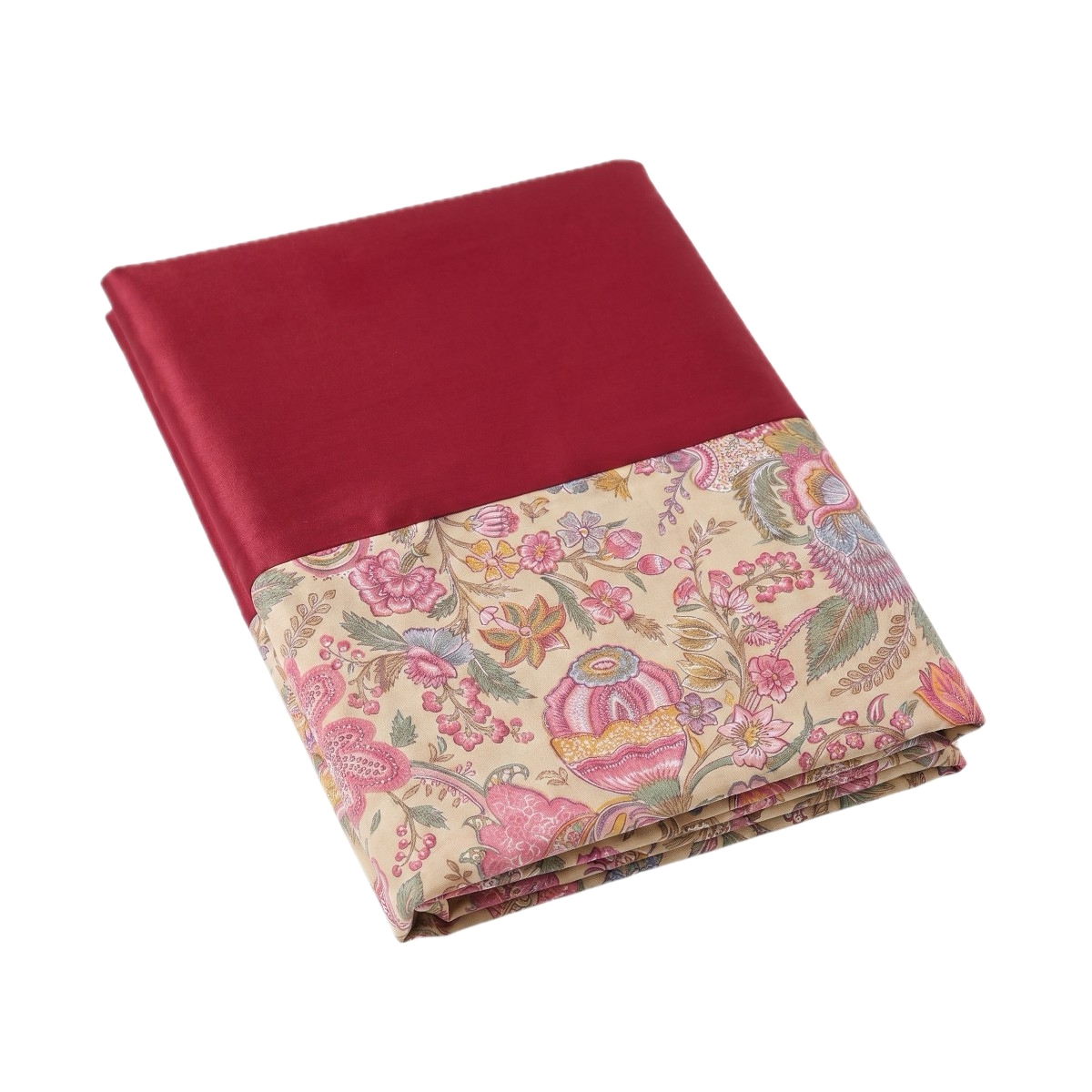 Drap Plat Satin De Coton 120 Fils/cm² - PALAIS DES VENTS, TRADITION DES VOSGES