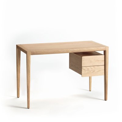 Nizou Oak Veneered Desk, by E. Gallina AM.PM