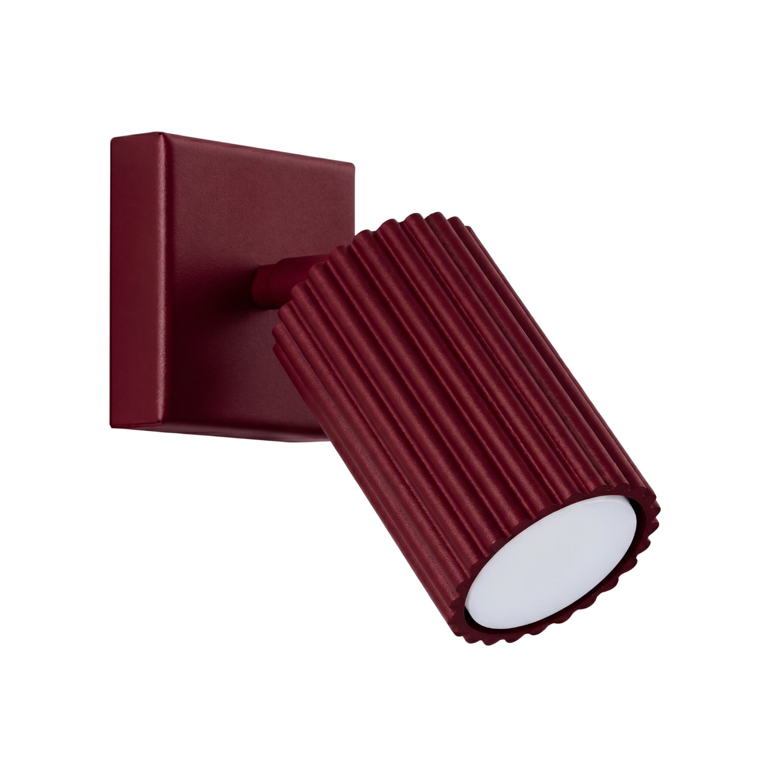 Applique murale Aluminium Bourgogne GU10 1 Karbon, EDEN