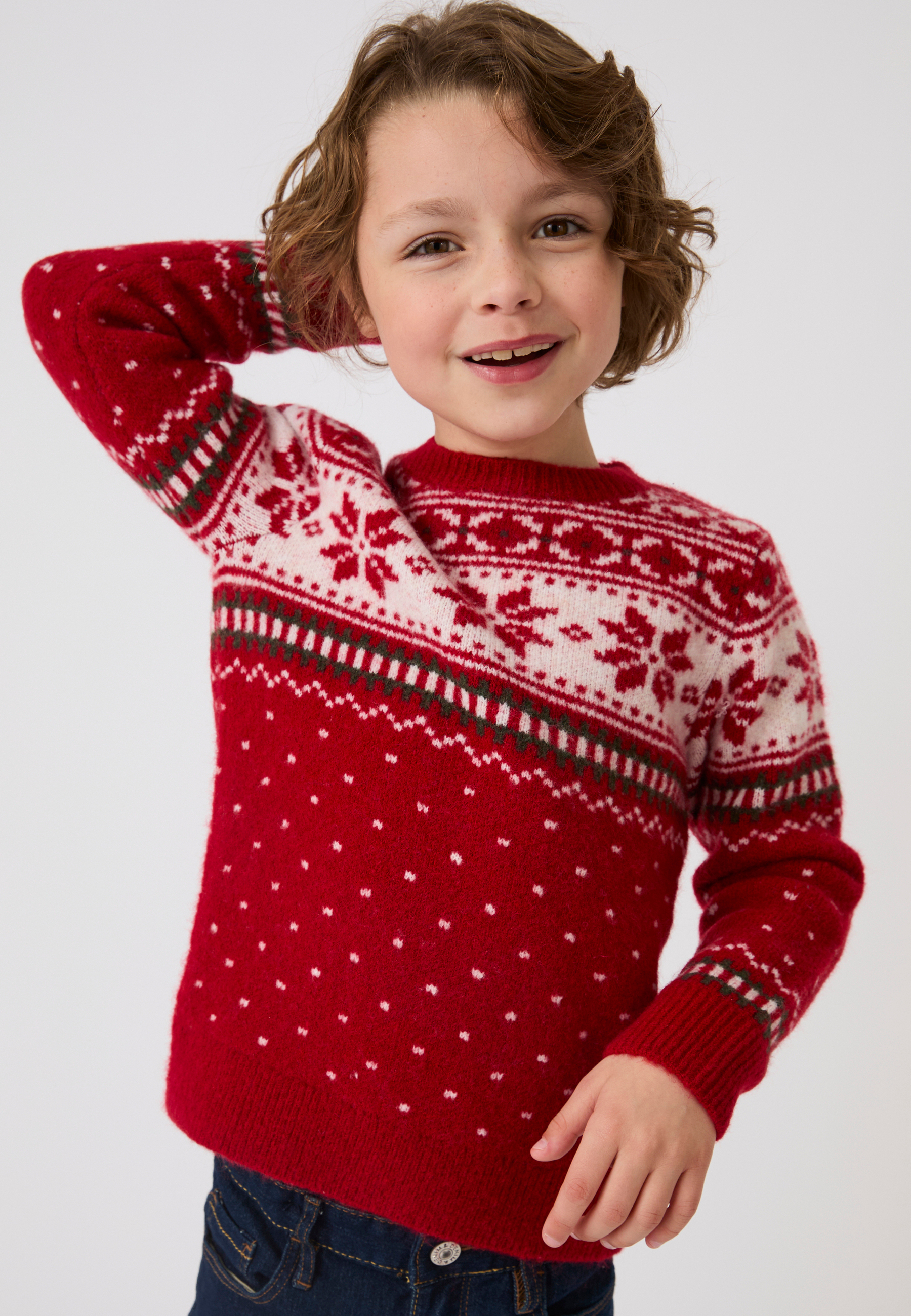 Pull de Noël enfant Thermolactyl, DAMART