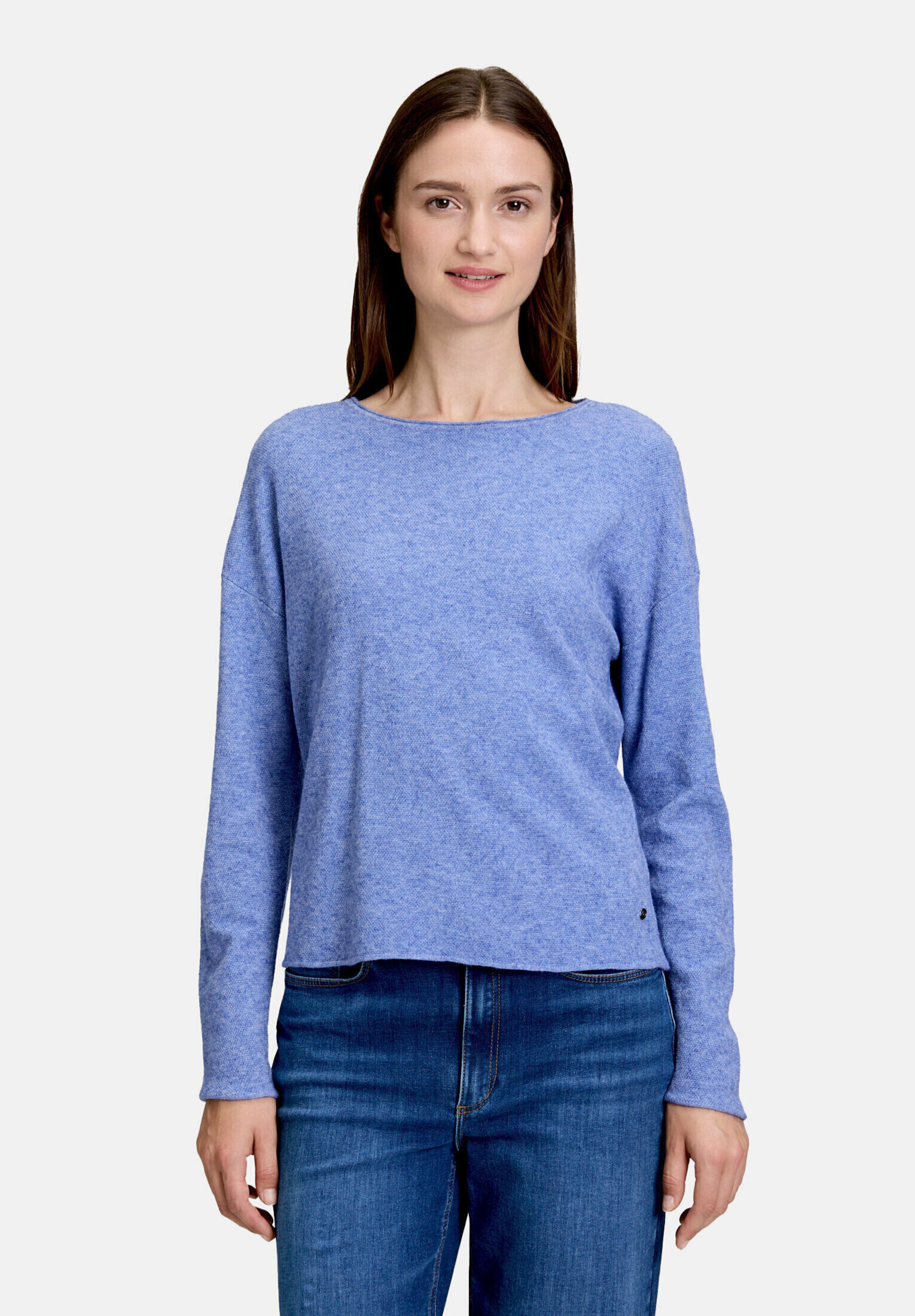 Pull-over en maille à encolure ronde, BETTY & CO