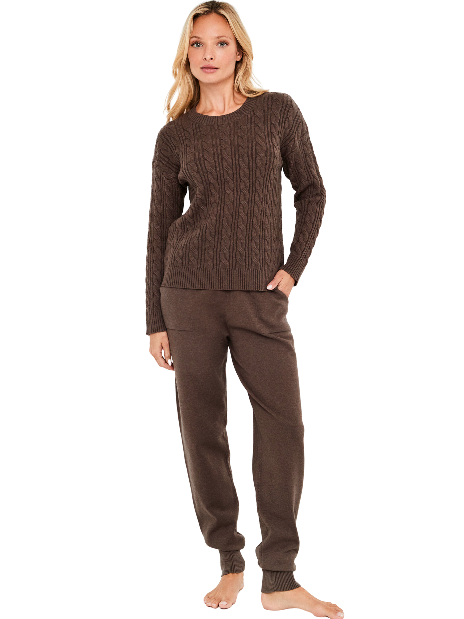 Pyjama pantalon jogger top manches longues Twist And Urban, SELMARK