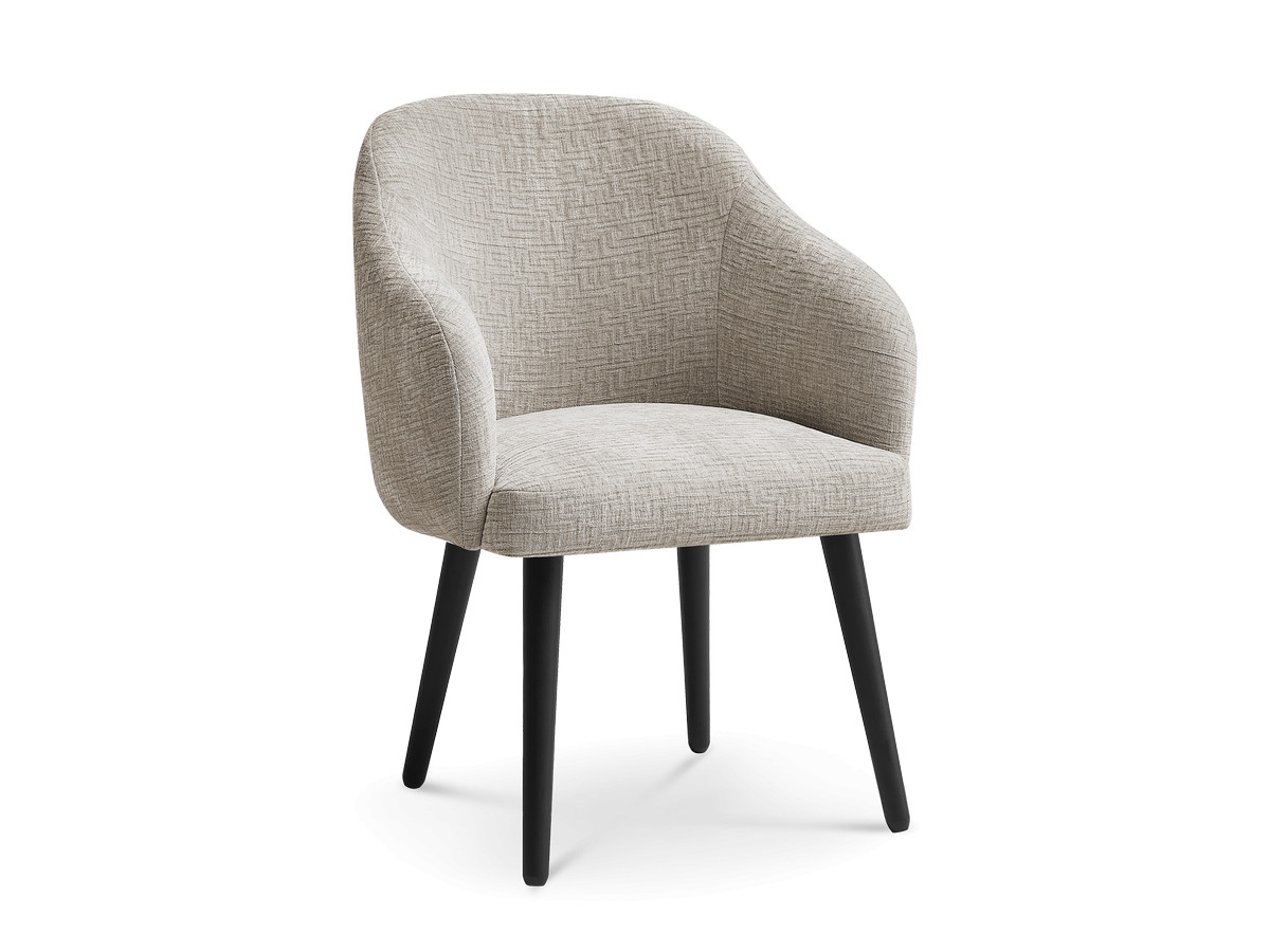 Chaise tissu texturé, SOPHIE, BOBOCHIC
