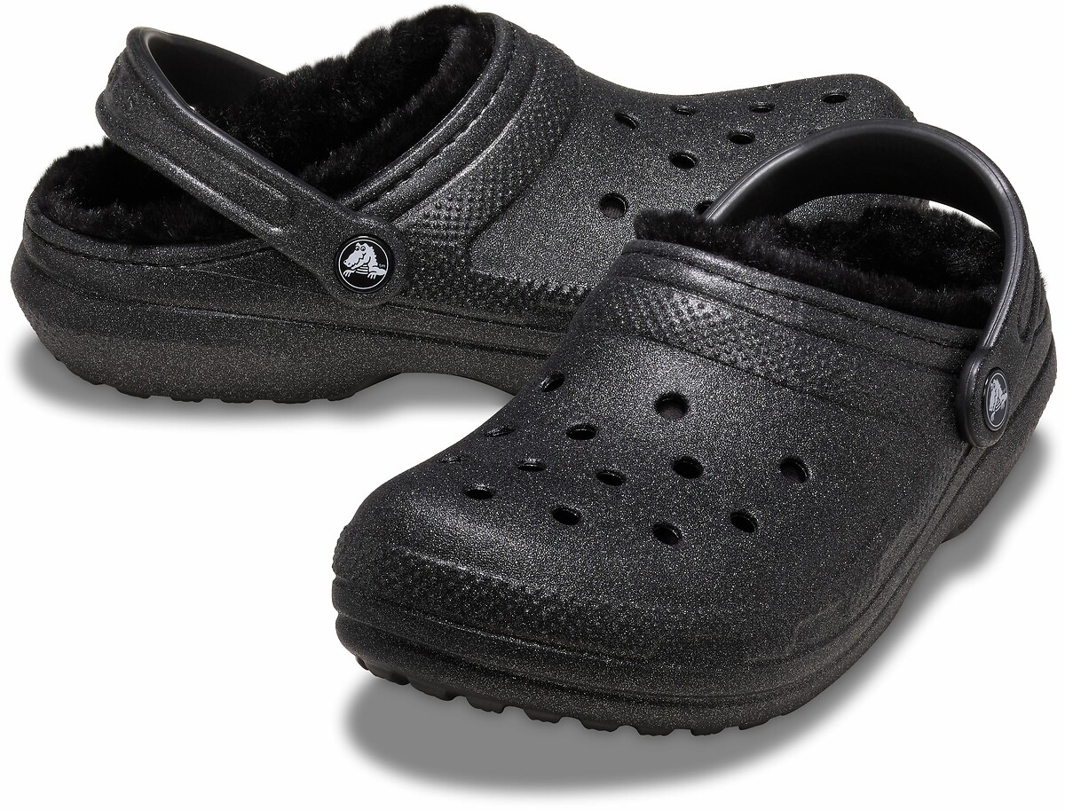 Crocs Zuecos Classic Fuzz Glitter — photo 6