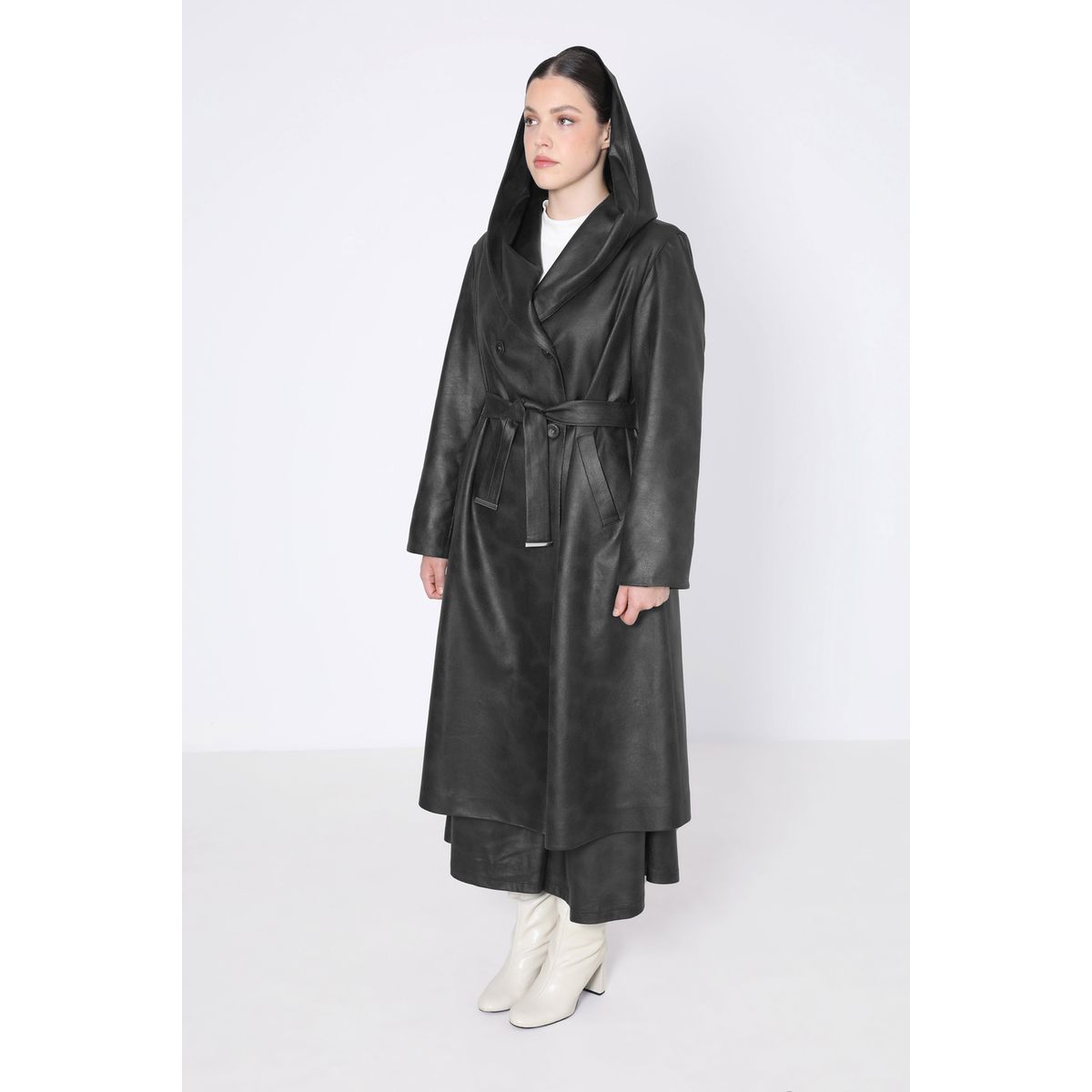 Manteau simili cuir femme grande taille new arrivals