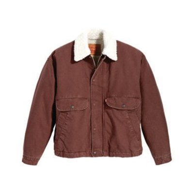 Rancher Cotton Trucker Jacket with Sherpa Lining LEVI'S