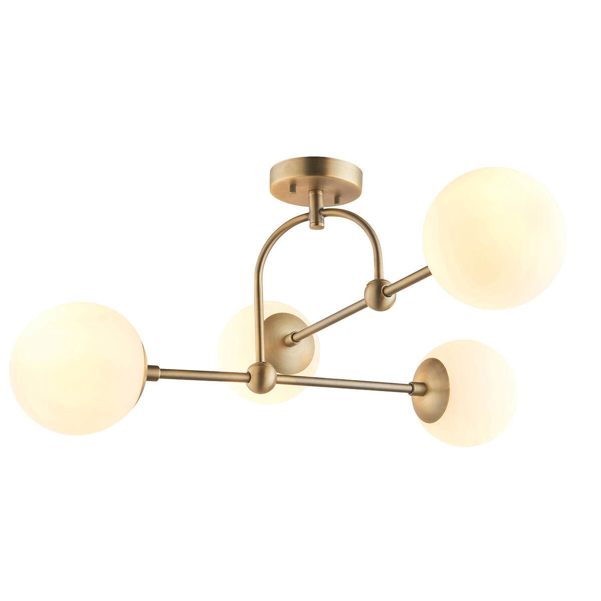 Bolton 4-Light Semi-Flush Ceiling Light, ÉDITÉ