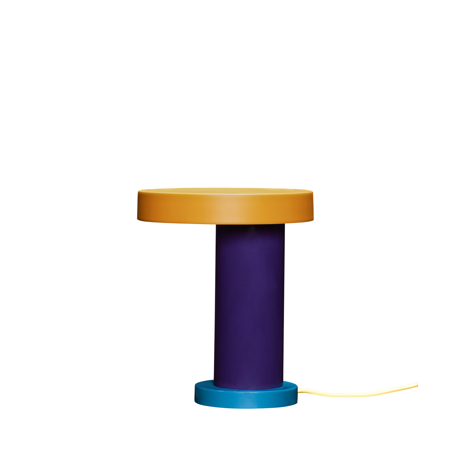 Lampe de table en fer et polycarbonate MAGIC, HUBSCH