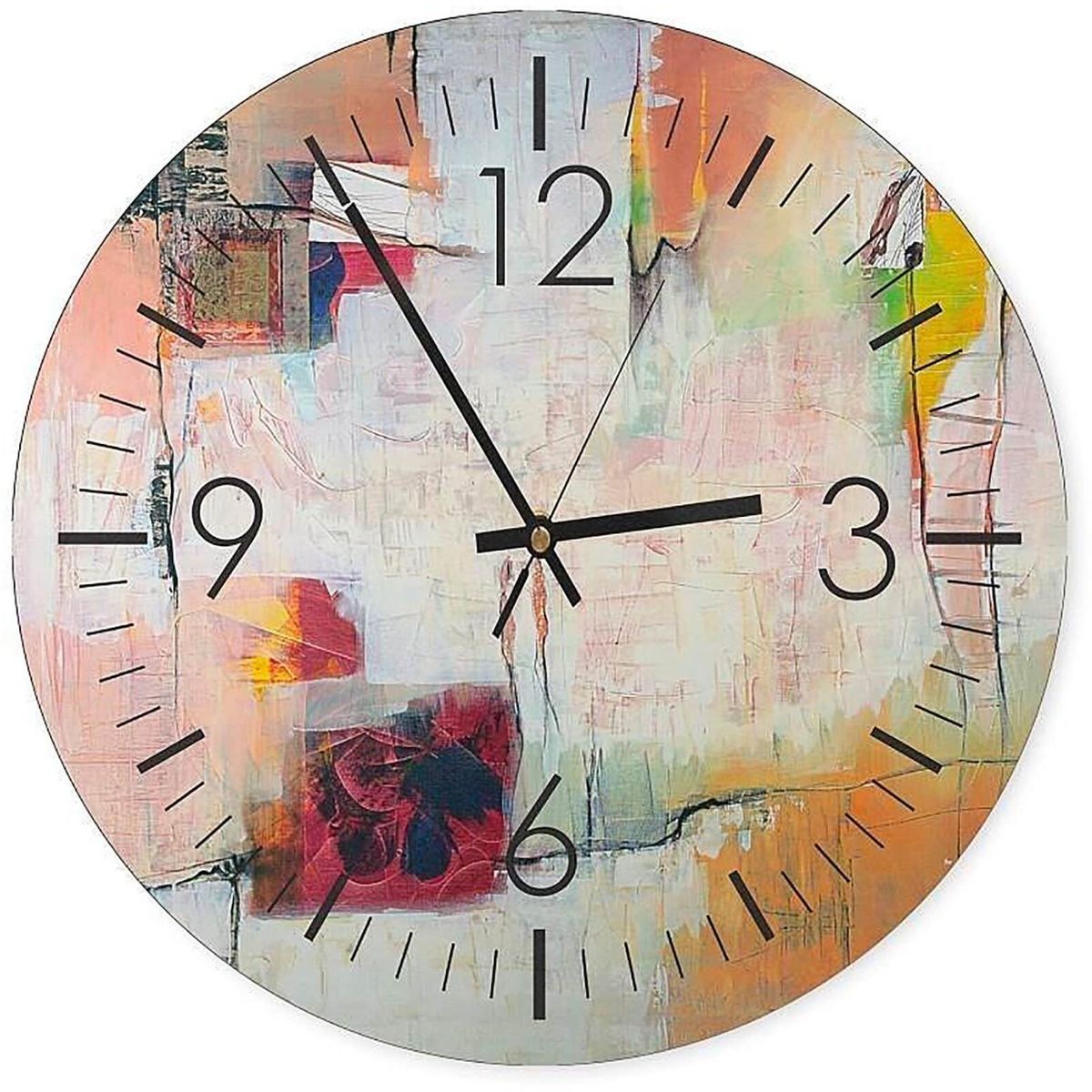 Horloge avec décoration papillon en différentes finitions