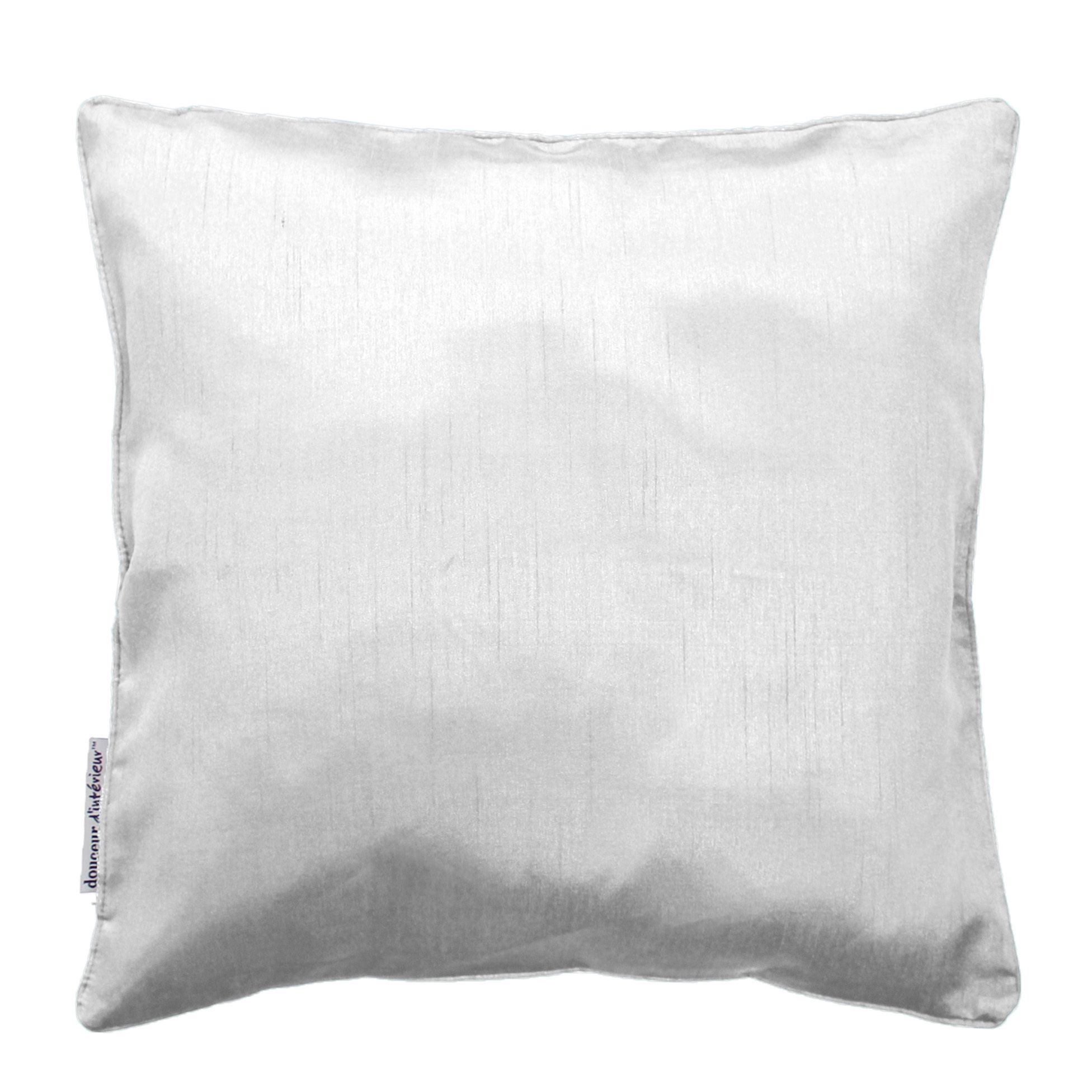 Housse de coussin Shana Blanc 40 x 40 cm, EDEN